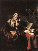 MAES, Nicolaes Apostle Thomas sf oil on canvas